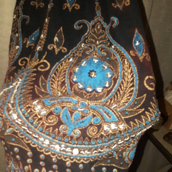 Cassee's Strapless Embellished Sundress Size S - Picture 2 of 4